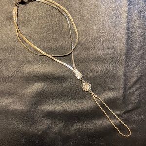 Vintage Avon silver hand chain